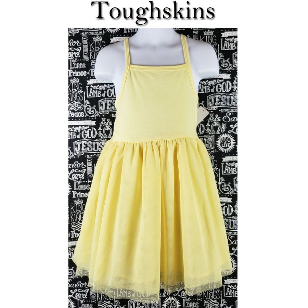 Toughskins Yellow Tulle Dress  NWT